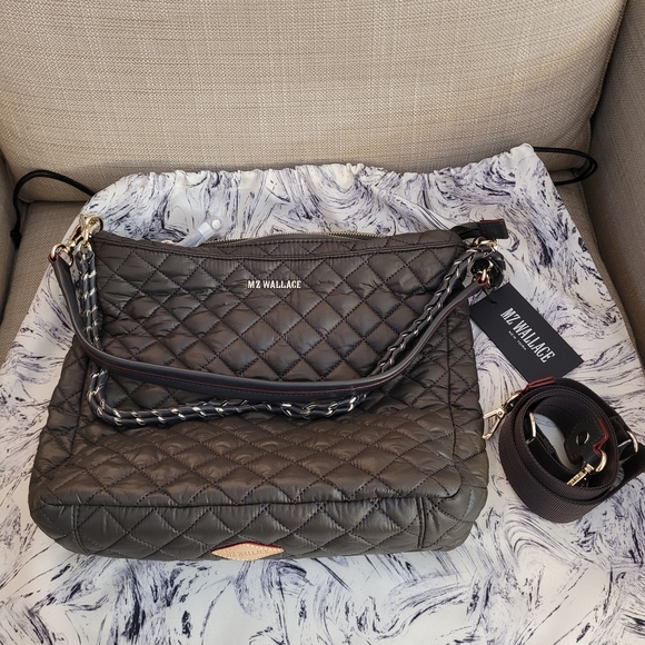 MZ Wallace Black Quilted Women's Bag - Picture 2 of 11
